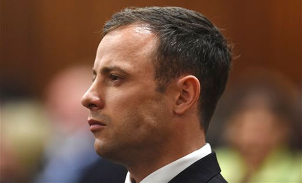 Oscar Pistorius awaits verdict at his murder trial for the shooting death of his girlfriend Reeva Steenkamp. Photo: AP Oscar Pistorius awaits verdict at his murder trial for the shooting death of his girlfriend Reeva Steenkamp. Photo: AP