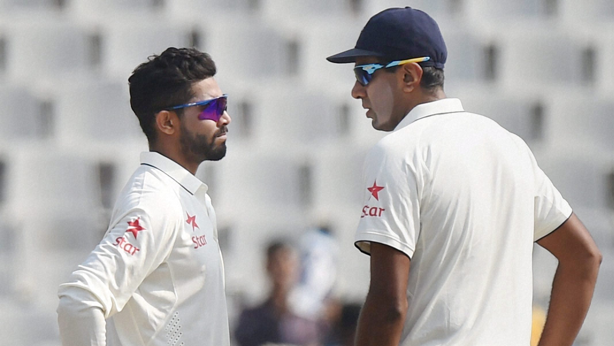 On a wicket that was spinners' paradise, the duo of Ravichandran Ashwin and Ravindra Jadeja scalped sixteen wickets during India's 108-run win over South Africa in Mohali. (Photo: PTI) On a wicket that was spinners' paradise, the duo of Ravichandran Ashwin and Ravindra Jadeja scalped sixteen wickets during India's 108-run win over South Africa in Mohali. (Photo: PTI)