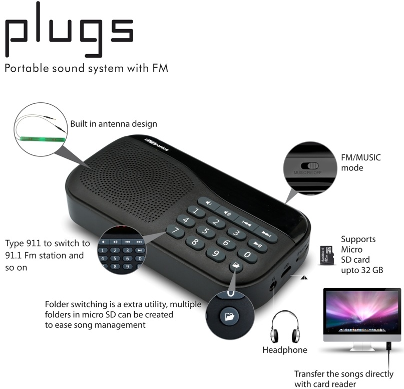 portronics radio