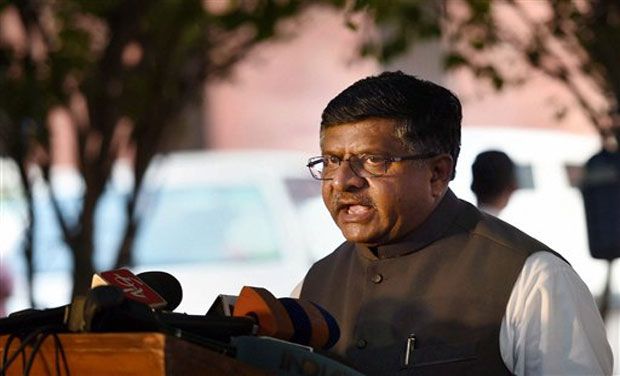 IT & Communications Minister Ravi Shankar Prasad (Photo: DC) IT & Communications Minister Ravi Shankar Prasad (Photo: DC)