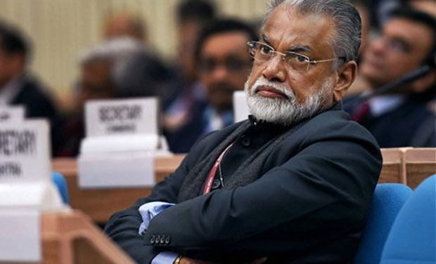 The tenure of Radhakrishnan had been extended by four months in August; (Image credit: AP) The tenure of Radhakrishnan had been extended by four months in August; (Image credit: AP)