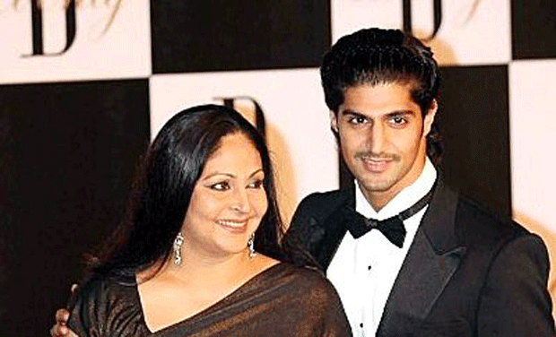 Rati Agnihotri with her son Tanuj Rati Agnihotri with her son Tanuj