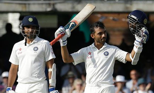 Ajinkya Rahen has been India's standout batsman in their last three away tours. Photo: AP/ File Ajinkya Rahen has been India's standout batsman in their last three away tours. Photo: AP/ File