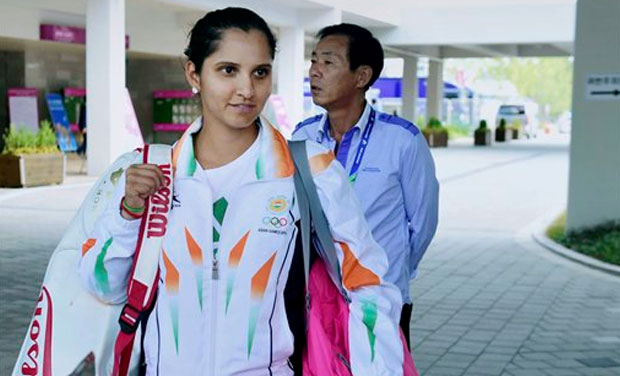 Sania Mirza has lauded Indian tennis team's performance at the 17th Asian Games, given that the country did not come with the best unit possible for the event. Photo: PTI/ File Sania Mirza has lauded Indian tennis team's performance at the 17th Asian Games, given that the country did not come with the best unit possible for the event. Photo: PTI/ File