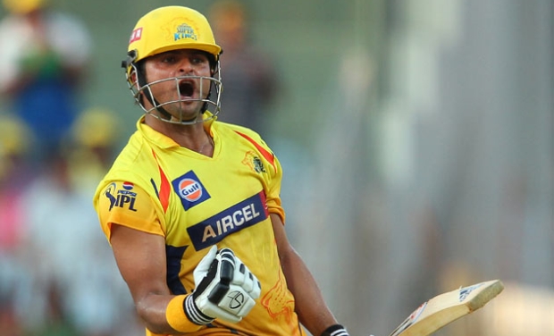 raina csk jersey number