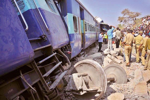 The accident site near Anekal. (Photo: Shashidhar.B) The accident site near Anekal. (Photo: Shashidhar.B)