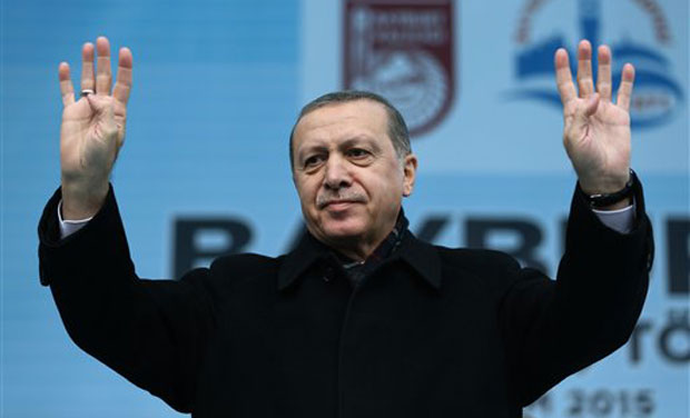 Turkish President Recep Tayyip Erdogan. (Photo: AP) Turkish President Recep Tayyip Erdogan. (Photo: AP)