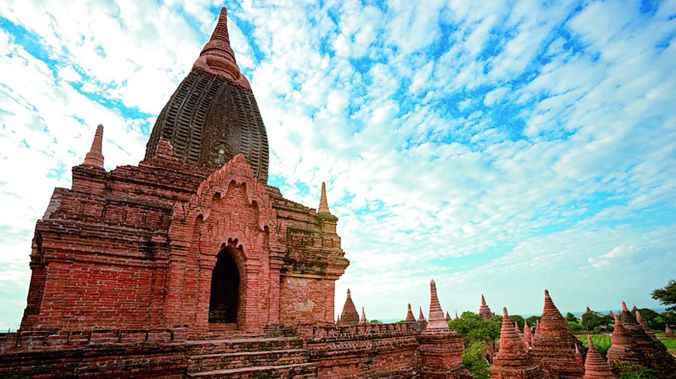 Temple in Bagan Temple in Bagan