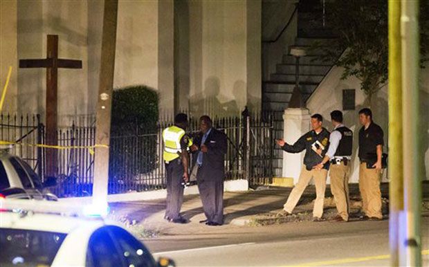 Sunday morning will mark the first worship service at Emanuel African Methodist Episcopal Church since Dylann Roof, 21, sat among a Bible study group and opened fire after saying that he targeted them because they were black. (Photo: AP) Sunday morning will mark the first worship service at Emanuel African Methodist Episcopal Church since Dylann Roof, 21, sat among a Bible study group and opened fire after saying that he targeted them because they were black. (Photo: AP)