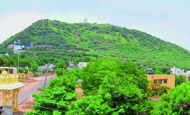 Old GSI records say that the hills between Vinukonda and Amaravati are volcanic. Mangalagiri hill falls in this belt. Old GSI records say that the hills between Vinukonda and Amaravati are volcanic. Mangalagiri hill falls in this belt.