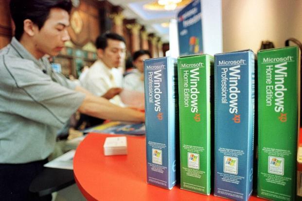 Windows XP (October 2001 - April 2014) | Photo AFP Windows XP (October 2001 - April 2014) | Photo AFP