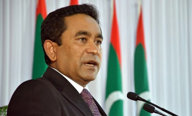 Maldives President Yameen Abdul Gayoom (Photo: AFP) Maldives President Yameen Abdul Gayoom (Photo: AFP)