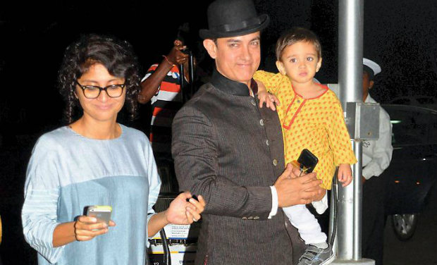 Kiran Rao with husband Aamir Khan and son Azad (Photo: DC archives) Kiran Rao with husband Aamir Khan and son Azad (Photo: DC archives)