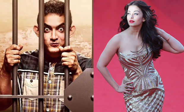 Aamir Khan and Aishwarya Rai Bachchan. Aamir Khan and Aishwarya Rai Bachchan.