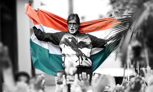 Amitabh Bachchan does a victory dance with his fans as India defeated Pakistan during a World Cup Match in Adelaide. (Picture Courtesy: Amitabh Bachchan's blog) Amitabh Bachchan does a victory dance with his fans as India defeated Pakistan during a World Cup Match in Adelaide. (Picture Courtesy: Amitabh Bachchan's blog)