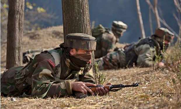 Security forces launched a cordon and search operation in Kaddar forest area of Kellar, following information about presence of militants in the area (Photo: PTI/File) Security forces launched a cordon and search operation in Kaddar forest area of Kellar, following information about presence of militants in the area (Photo: PTI/File)