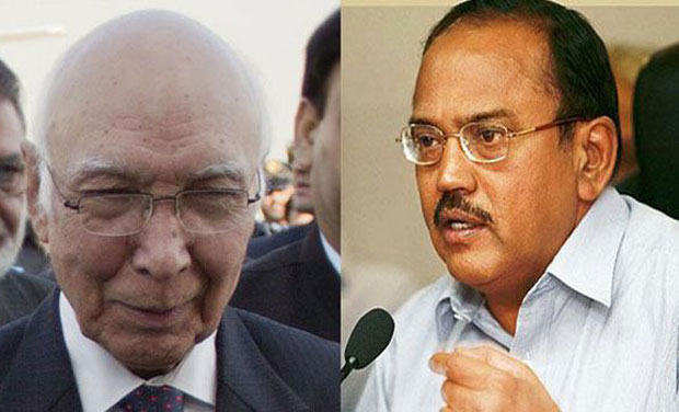 Sartaj Aziz will go to India if he was not stopped by India from visiting, says Pakistan. (Photo: PTI) Sartaj Aziz will go to India if he was not stopped by India from visiting, says Pakistan. (Photo: PTI)