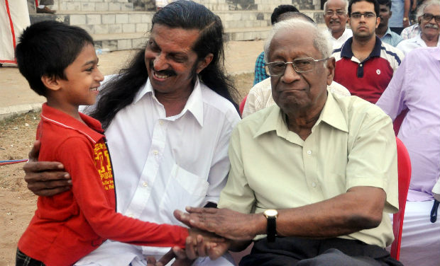 File photo of CPI former general secretary A.B. Bardhan and Kerala secretary Pannyan Raveendran File photo of CPI former general secretary A.B. Bardhan and Kerala secretary Pannyan Raveendran