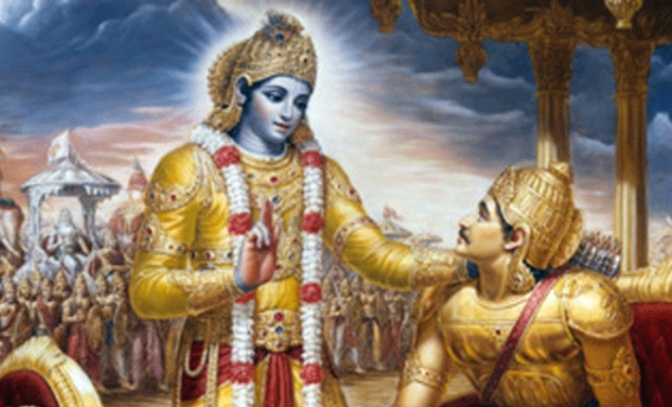 Bhagwad Gita teachings - Artist's impression (Photo courtesy: vedicculturalcenter.org) Bhagwad Gita teachings - Artist's impression (Photo courtesy: vedicculturalcenter.org)