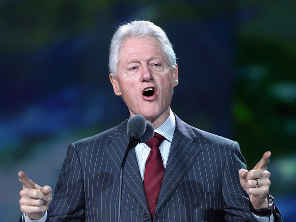File photo of Bill Clinton -Photo- AFP File photo of Bill Clinton -Photo- AFP