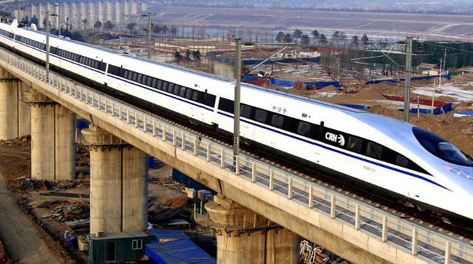A bullet train passes over Yongdinghe Bridge in Beijing. China has kept its offer to construct a bullet-train corridor from Delhi to Chennai open after India signed a multibillion dollar deal for the bullet train route between Mumbai and Ahmedabad A bullet train passes over Yongdinghe Bridge in Beijing. China has kept its offer to construct a bullet-train corridor from Delhi to Chennai open after India signed a multibillion dollar deal for the bullet train route between Mumbai and Ahmedabad