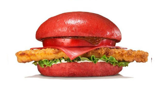 The Aka Samaurai Chicken Burger (Photo Credit: Burger King) The Aka Samaurai Chicken Burger (Photo Credit: Burger King)