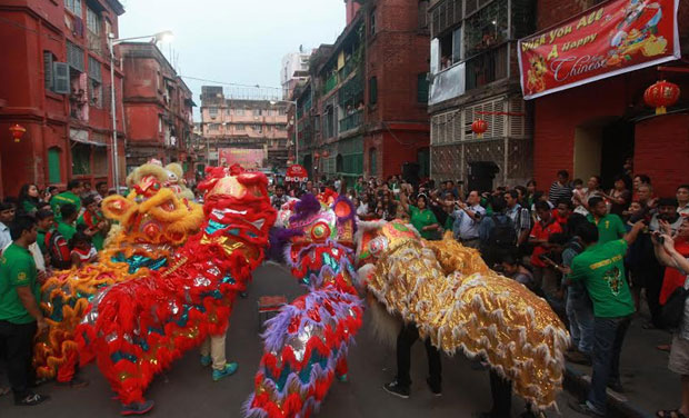 Locals celebrate the Chinese New Year in India. (File Photo) Locals celebrate the Chinese New Year in India. (File Photo)
