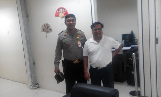 Gangster Chhota Rajan arrested in Bali (Photo: NCB-Interpol Indonesia) Gangster Chhota Rajan arrested in Bali (Photo: NCB-Interpol Indonesia)