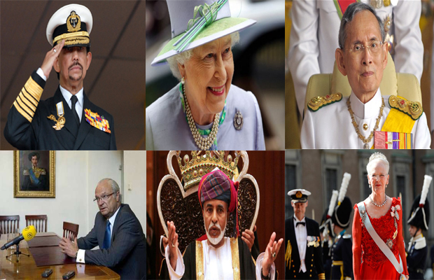 Elizabeth, 89, will surpass the record of queen Victoria. However, the world's longest-reigning monarch is the king of Thailand, who marked the 69th year of his reign in June. (Photos: AFP) Elizabeth, 89, will surpass the record of queen Victoria. However, the world's longest-reigning monarch is the king of Thailand, who marked the 69th year of his reign in June. (Photos: AFP)
