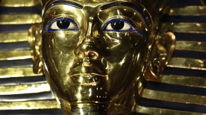 The gold mask of King Tutankhamun is displayed in its glass case, in the Egyptian Museum near Tahrir Square, in Cairo. (Photo: AP) The gold mask of King Tutankhamun is displayed in its glass case, in the Egyptian Museum near Tahrir Square, in Cairo. (Photo: AP)
