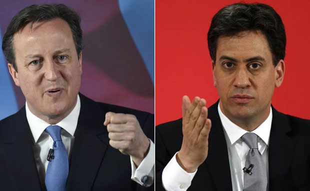 Of seven opinion polls released on the last day before voting, three showed the two main parties tied. Three put the Conservatives ahead by a single percentage point, and one gave Labour a two-point lead. (Photo: AFP) Of seven opinion polls released on the last day before voting, three showed the two main parties tied. Three put the Conservatives ahead by a single percentage point, and one gave Labour a two-point lead. (Photo: AFP)