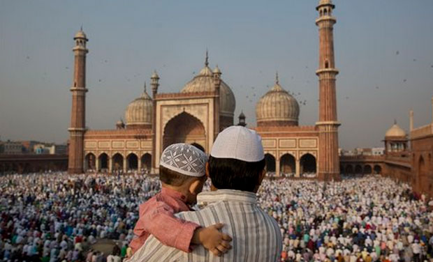 On Monday, India celebrates the Islamic festival of Bakra Eid or Eid al-Adha. During this time, Muslims are supposed to sacrifice an unblemished goat to Allah. Photo: AP On Monday, India celebrates the Islamic festival of Bakra Eid or Eid al-Adha. During this time, Muslims are supposed to sacrifice an unblemished goat to Allah. Photo: AP