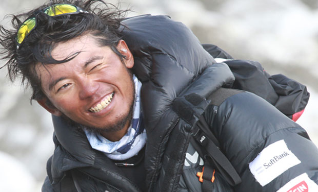 Japanese mountaineer Nobukazu Kuriki had lost all his fingers except his thumb when scaling the Everest in 2012. (Picture Courtesy: Twitter) Japanese mountaineer Nobukazu Kuriki had lost all his fingers except his thumb when scaling the Everest in 2012. (Picture Courtesy: Twitter)