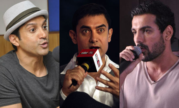 Farhan Akhtar, Aamir Khan and John Abraham have all expressed their outrage against the SC verdict criminalising homosexuality. Farhan Akhtar, Aamir Khan and John Abraham have all expressed their outrage against the SC verdict criminalising homosexuality.