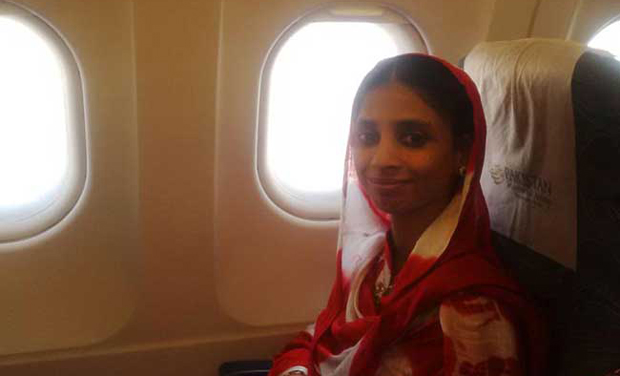 Geeta, who returned from Pakistan after a gap of 15 years, refused to recognise the Mahatos from Bihar whom she had identified as her family through photographs when she was in Karachi. (Photo: PTI) Geeta, who returned from Pakistan after a gap of 15 years, refused to recognise the Mahatos from Bihar whom she had identified as her family through photographs when she was in Karachi. (Photo: PTI)