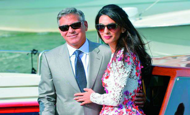 Newly married couple George Clooney and Amal Alamuddin have reportedly jetted to Seychelles for their honeymoon Newly married couple George Clooney and Amal Alamuddin have reportedly jetted to Seychelles for their honeymoon