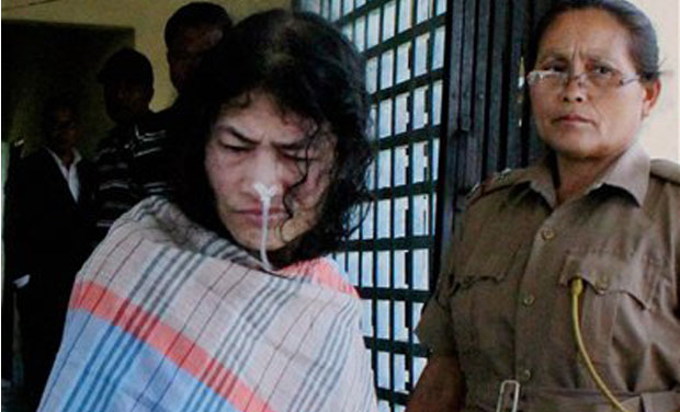 AFSPA activist Irom Chanu Sharmila being produced at CJM court in Imphal East in Manipur (Photo: PTI) AFSPA activist Irom Chanu Sharmila being produced at CJM court in Imphal East in Manipur (Photo: PTI)