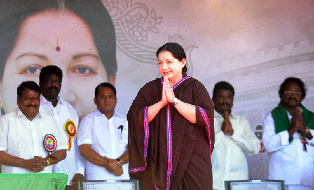 Former Tamil Nadu chief minister, Jayalalithaa (Photo: AFP/File) Former Tamil Nadu chief minister, Jayalalithaa (Photo: AFP/File)