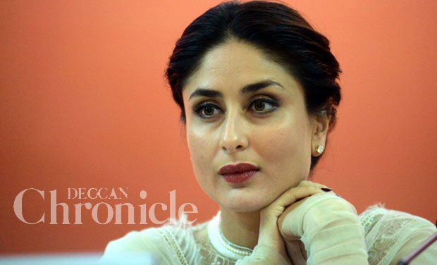 The cover of the latest edition of Himalay Dhwani, published by Durga Vahini, features Kareena with her face half covered with a naqab. (File Photo)
The cover of the latest edition of Himalay Dhwani, published by Durga Vahini, features Kareena with her face half covered with a naqab. (File Photo) 
