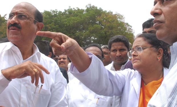 (Left) AP health minister Kamineni Srinivas (Photo: DC archives) (Left) AP health minister Kamineni Srinivas (Photo: DC archives)