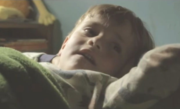 A still from the video. A still from the video.