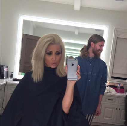 Kim Kardashian Turns Blonde Channels Inner Harry Potter Wizard