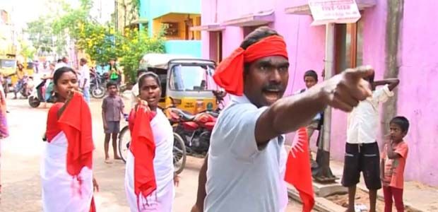 Kovan, propagandist singer of an ultra left outfit (Photo: video grab) Kovan, propagandist singer of an ultra left outfit (Photo: video grab)