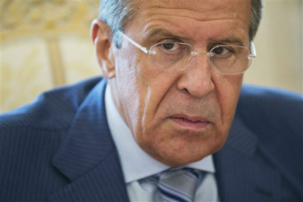 Russian Foreign Minister Sergey Lavrov. (Photo: AP) Russian Foreign Minister Sergey Lavrov. (Photo: AP)