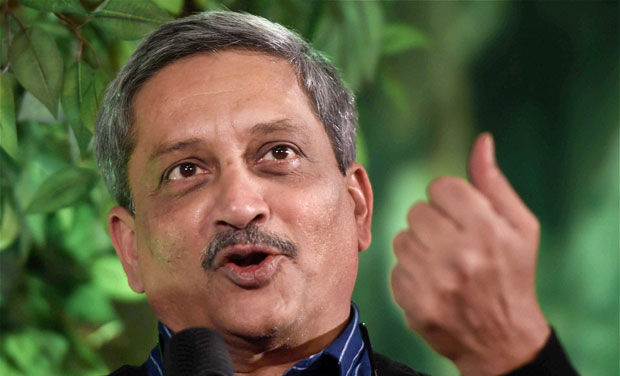 Defence Minister Manohar Parrikar speaks at Agenda Aaj Tak 2014 summit in New Delhi (Photo: PTI) Defence Minister Manohar Parrikar speaks at Agenda Aaj Tak 2014 summit in New Delhi (Photo: PTI)