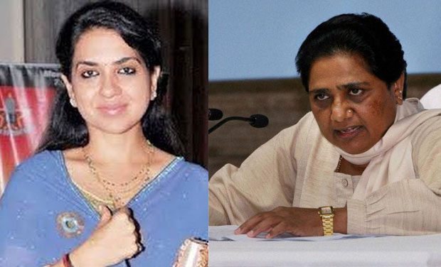 BJP spokesperson Shaina NC and BSP chief Mayawati (Photo: DC/PTI) BJP spokesperson Shaina NC and BSP chief Mayawati (Photo: DC/PTI)