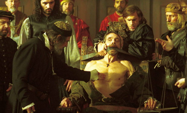 A still from the movie 'Merchant of Venice', produced by James A still from the movie 'Merchant of Venice', produced by James