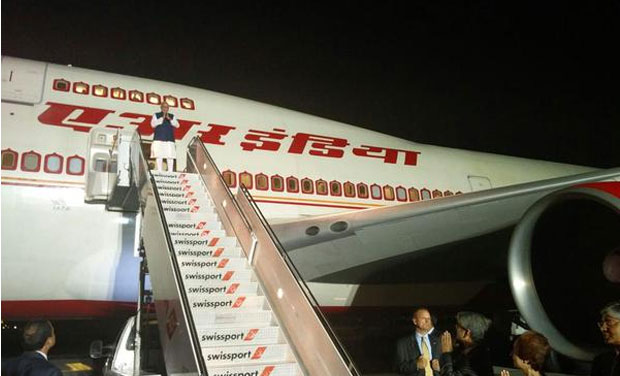 Prime Minister Narendra Modi leaves for India (Photo: MEA Twitter) Prime Minister Narendra Modi leaves for India (Photo: MEA Twitter)