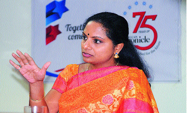 Kalvakuntla Kavita. (Photo: DC) Kalvakuntla Kavita. (Photo: DC)