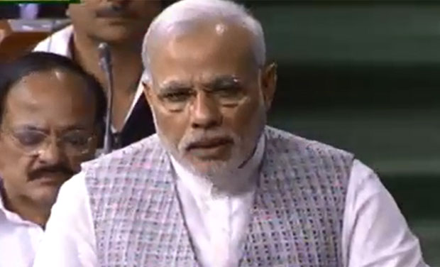 Prime Minister Narendra Modi. (Photo: TV grab) Prime Minister Narendra Modi. (Photo: TV grab)